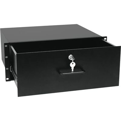 OMNITRONIC Tiroir rack avec serrure 4U - Tiroirs de baie pour malles - Publicité OMNITRONIC Tiroir rack avec serrure 4U - Tiroirs de baie pour malles - Publicité