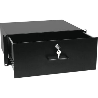 OMNITRONIC Tiroir rack avec serrure 4U - Tiroirs de baie pour malles - Publicité OMNITRONIC Tiroir rack avec serrure 4U - Tiroirs de baie pour malles - Publicité