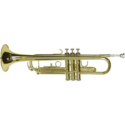 Dimavery TP-10 Trompete - Gold B-Flat Hochwertiges Messing Dimavery TP-10 Trompete - Gold B-Flat Hochwertiges Messing