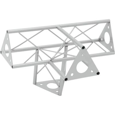 Decotruss Croix 4 Voies Argenté - Structures d'éclairage - Publicité Decotruss Croix 4 Voies Argenté - Structures d'éclairage - Publicité
