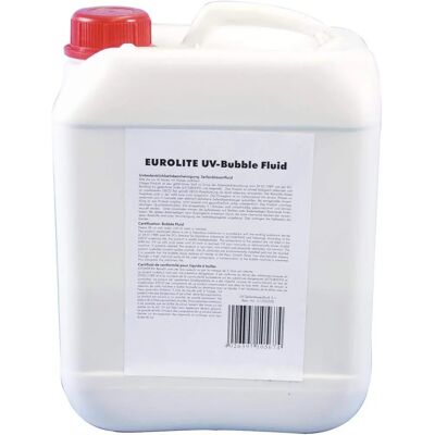 EuroLite UV-Seifenblasenfluid - 5L Gelb Blasenmittel für Partys & Bühne EuroLite UV-Seifenblasenfluid - 5L Gelb Blasenmittel für Partys & Bühne