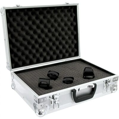 Flightcase universel Roadinger - Argent Flightcase universel Roadinger - Argent