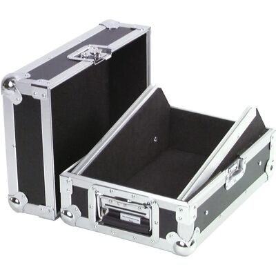 Roadinger MCR-10 Mixer-Case - Zwart, Zilver - Mixer Case Roadinger MCR-10 Mixer-Case - Zwart, Zilver - Mixer Case
