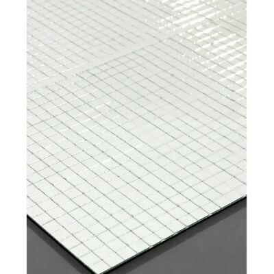 EuroLite Spiegelmatte 400x400mm - Selbstklebende Flexible Oberfläche - Großflächiger Effekt - Glasfasetten - Nahtlose Montage - Event Einsatz EuroLite Spiegelmatte 400x400mm - Selbstklebende Flexible Oberfläche - Großflächiger Effekt - Glasfasetten - Nahtlose Montage - Event Einsatz