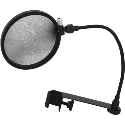 Omnitronic Mikrofon-Popfilter - Schwarz Studio Zubehör Omnitronic Mikrofon-Popfilter - Schwarz Studio Zubehör