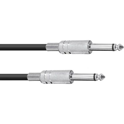 Câble audio mono jack 6,3 mm Omnitronic KC-10 - 1 m Câble audio mono jack 6,3 mm Omnitronic KC-10 - 1 m