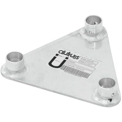 Alutruss DQ3-BP Grundplatte - 3-Punkt Aluminiumstruktur Alutruss DQ3-BP Grundplatte - 3-Punkt Aluminiumstruktur