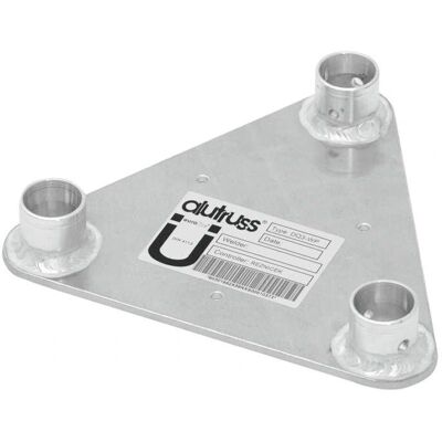 Alutruss DQ3-WP Wandplatte - 3-Punkt-Traversensystem Alutruss DQ3-WP Wandplatte - 3-Punkt-Traversensystem