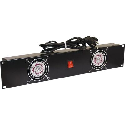 Omnitronic Panneau Z-19 avec 2 Ventilateurs Omnitronic Panneau Z-19 avec 2 Ventilateurs