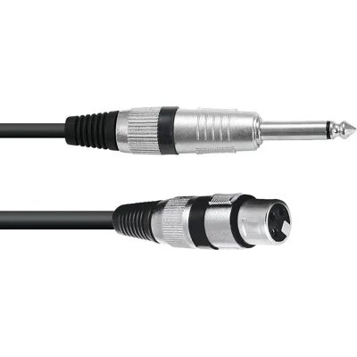 Omnitronic 3022516L 0,9m XLR Mono Audiokabel Omnitronic 3022516L 0,9m XLR Mono Audiokabel