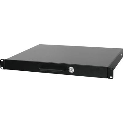 Omnitronic 30100951 Rackschublade mit Schloss - Audio Zubehör Omnitronic 30100951 Rackschublade mit Schloss - Audio Zubehör