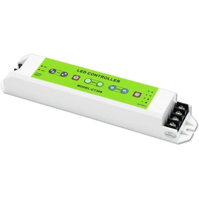 EuroLite LC-1 Controlador LED de Banda RGB - Unidad de control para tiras LED RGB EuroLite LC-1 Controlador LED de Banda RGB - Unidad de control para tiras LED RGB