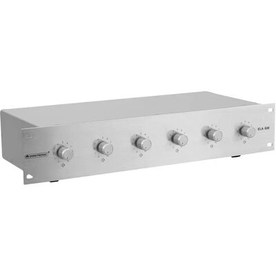 Omnitronic Omnitronic ELA 6MZonen LSRegler - Controllo zone altoparlanti Omnitronic Omnitronic ELA 6MZonen LSRegler - Controllo zone altoparlanti