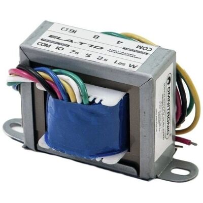 Trasformatore audio 100V Omnitronic ELA-T10 - Trasformatore PA 10 W Trasformatore audio 100V Omnitronic ELA-T10 - Trasformatore PA 10 W