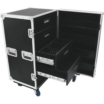 Roadinger TSF-1 Equipment Case - Flight Case - Schwarz & Silber Roadinger TSF-1 Equipment Case - Flight Case - Schwarz & Silber