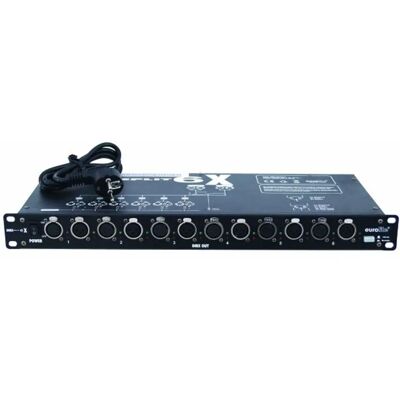EuroLite DMX Splitter 6-Kanal Rackmontage - DMX Split 6X EuroLite DMX Splitter 6-Kanal Rackmontage - DMX Split 6X