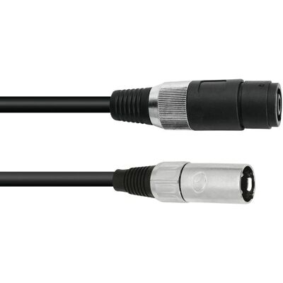 Omnitronic 30225590 XLR Adapterkabel - Lautsprecher & XLR - 1m - Schwarz Omnitronic 30225590 XLR Adapterkabel - Lautsprecher & XLR - 1m - Schwarz