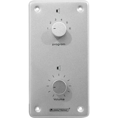 Omnitronic 80711095 Volymreglage - Rotary, 10W, Vit Omnitronic 80711095 Volymreglage - Rotary, 10W, Vit