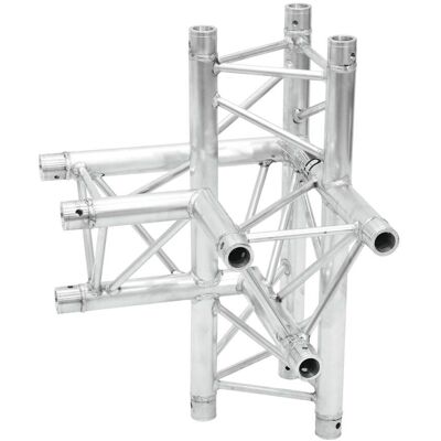 Alutruss 6082AC-45 4-Wege Aluminium Truss - Hohe Tragkraft 90° Ecke Alutruss 6082AC-45 4-Wege Aluminium Truss - Hohe Tragkraft 90° Ecke