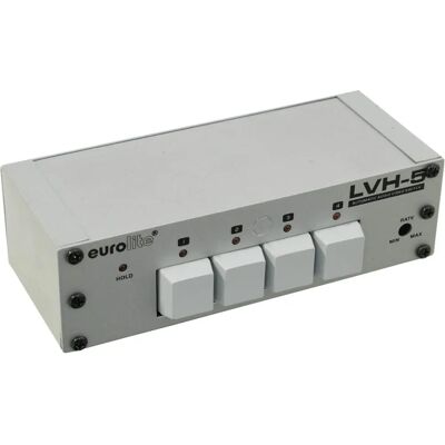 EuroLite LVH-5 Videobryter - Automatisk 4:1, BNC, Metall EuroLite LVH-5 Videobryter - Automatisk 4:1, BNC, Metall