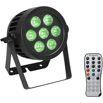 EuroLite Set LED IP PAR 7x8W QCL Spot - Bühnenlicht EuroLite Set LED IP PAR 7x8W QCL Spot - Bühnenlicht