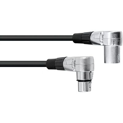 Câble XLR Omnitronic 30220630 - 1,5M Noir Câble XLR Omnitronic 30220630 - 1,5M Noir