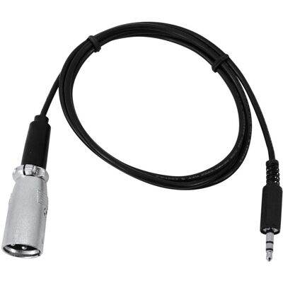 EUROLITE DMX-Adapter - XLR Stecker auf 3,5mm Klinke EUROLITE DMX-Adapter - XLR Stecker auf 3,5mm Klinke