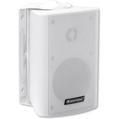 Omnitronic WPS-4 Hvit 20W 100V 2-veis Høyttaler Omnitronic WPS-4 Hvit 20W 100V 2-veis Høyttaler