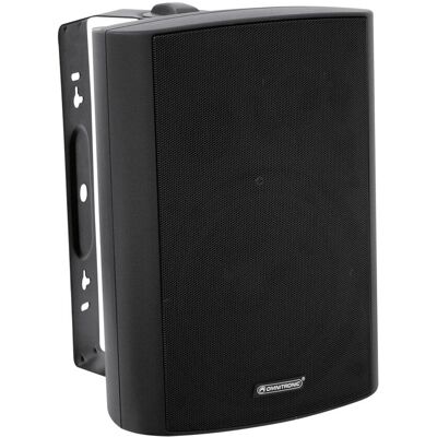 Omnitronic WPS-6S Veggløyttaler - 2-veis, 40 W, Svart Omnitronic WPS-6S Veggløyttaler - 2-veis, 40 W, Svart