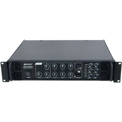 Omnitronic MPVZ-350.6 Förstärkare - 6 Zon, 350W, Rackmontering Omnitronic MPVZ-350.6 Förstärkare - 6 Zon, 350W, Rackmontering