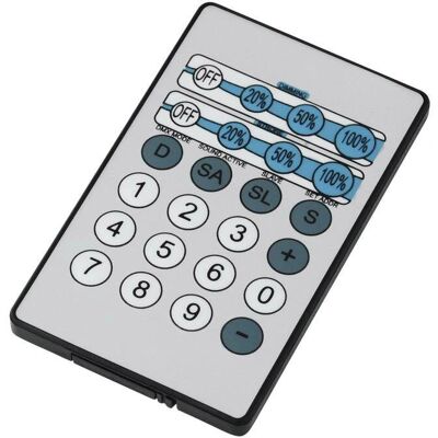 Eurolite IR-Steuerung 2 - IR-Fernbedienung für UV-LED-Leisten Eurolite IR-Steuerung 2 - IR-Fernbedienung für UV-LED-Leisten