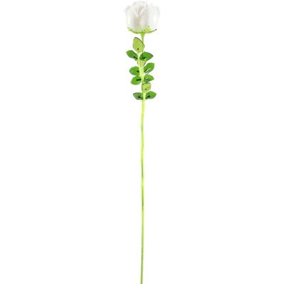 EUROPALMS Kristallrose - Künstliche Blume - Weiß, 81cm EUROPALMS Kristallrose - Künstliche Blume - Weiß, 81cm