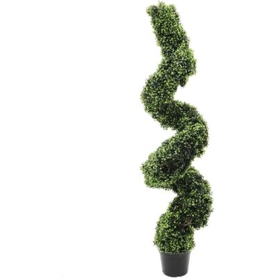EUROPALMS Künstlicher Spiral-Buchsbaum - 150cm Außenbereit EUROPALMS Künstlicher Spiral-Buchsbaum - 150cm Außenbereit