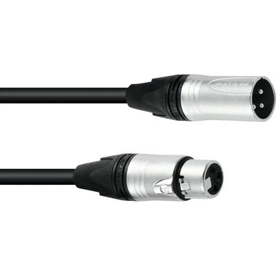 Neutrik DMX Kabel - 10m - XLR 3-pol - Schwarz - DMX Kabel Neutrik DMX Kabel - 10m - XLR 3-pol - Schwarz - DMX Kabel
