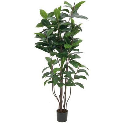 Arbre à caoutchouc artificiel Europalms - 150cm - Décor tropical - Publicité Arbre à caoutchouc artificiel Europalms - 150cm - Décor tropical - Publicité