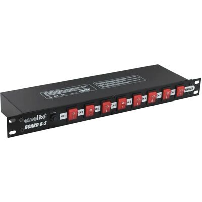 Eurolite 8-S Panel de conmutación - Salidas IEC Eurolite 8-S Panel de conmutación - Salidas IEC