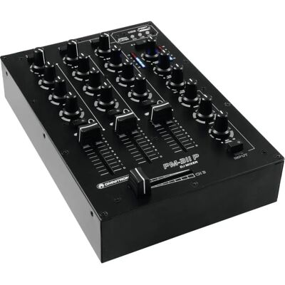 Omnitronic 10006879 Mixer audio compatto - 3 canali, nero Omnitronic 10006879 Mixer audio compatto - 3 canali, nero