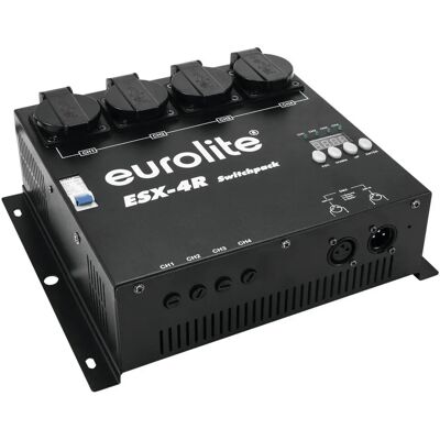 Eurolite 70064224 Bühnenlichtsteuerung - 4-Kanal DMX Switch Eurolite 70064224 Bühnenlichtsteuerung - 4-Kanal DMX Switch