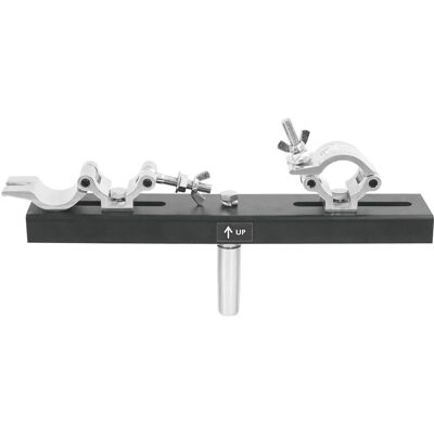 EuroLite TAH-52 Adaptateur de Traverses - Pin TV, Clamp Réglable - Accessoire EuroLite TAH-52 Adaptateur de Traverses - Pin TV, Clamp Réglable - Accessoire