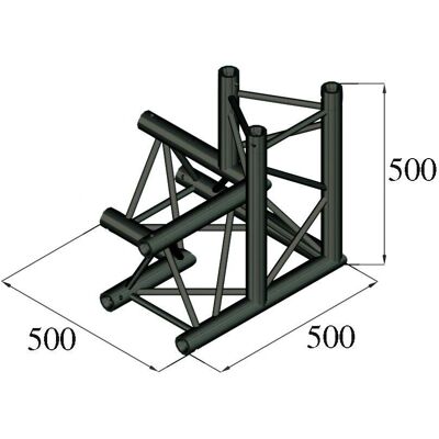 Alutruss TRILOCK S-PAL-34 3-Wege-Ecke - Eckstruktur Alutruss TRILOCK S-PAL-34 3-Wege-Ecke - Eckstruktur