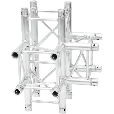 Alutruss Quadlock 6082T-42 4-Wege-T-Stück - Tragwerksystem Alutruss Quadlock 6082T-42 4-Wege-T-Stück - Tragwerksystem