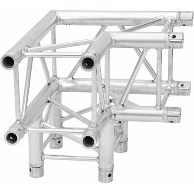 Alutruss Quadlock QL-ET34 C-30 3-Wege Ecke - Strukturaluminium Alutruss Quadlock QL-ET34 C-30 3-Wege Ecke - Strukturaluminium