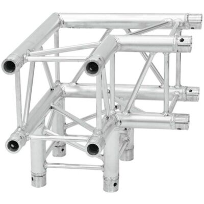 Alutruss Quadlock QL-ET34 C-30 3-veis hjørne - Struktur aluminium Alutruss Quadlock QL-ET34 C-30 3-veis hjørne - Struktur aluminium