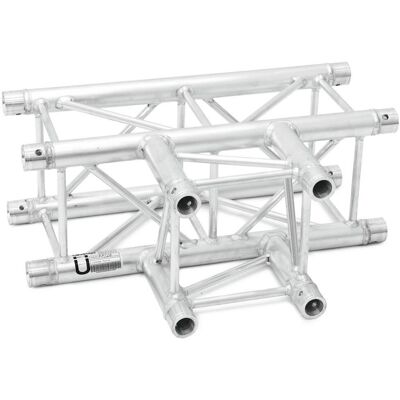 Alutruss QUADLOCK QL-ET34 T-35 3-Wege T-Stück - Baualuminium Alutruss QUADLOCK QL-ET34 T-35 3-Wege T-Stück - Baualuminium