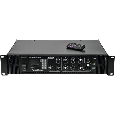 Amplificateur de mixage Omnitronic MP-60P en rack - 60W, Bluetooth, MP3 Amplificateur de mixage Omnitronic MP-60P en rack - 60W, Bluetooth, MP3