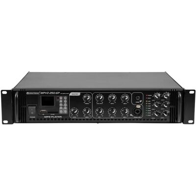 Omnitronic 80709787 - 250W Audio Amplifier - Black Omnitronic 80709787 - 250W Audio Amplifier - Black
