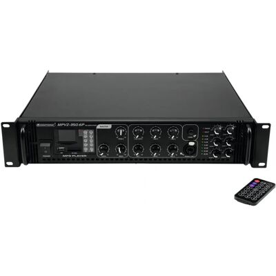 Omnitronic MPVZ-350.6P stereo-forstærker - 6-zoners effektmixer Omnitronic MPVZ-350.6P stereo-forstærker - 6-zoners effektmixer