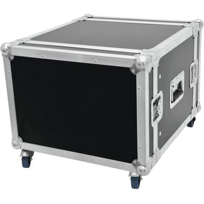 Braun Roadinger Profi 8HE Rollen - Audio Rack Braun Roadinger Profi 8HE Rollen - Audio Rack