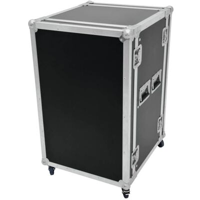 Braun Roadinger Rack 19 Zoll 12HE mit Rollen - Rack Braun Roadinger Rack 19 Zoll 12HE mit Rollen - Rack