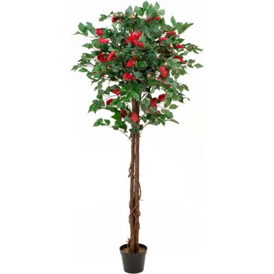 Europalms Camelia Rote Künstliche Pflanze - 180cm Europalms Camelia Rote Künstliche Pflanze - 180cm